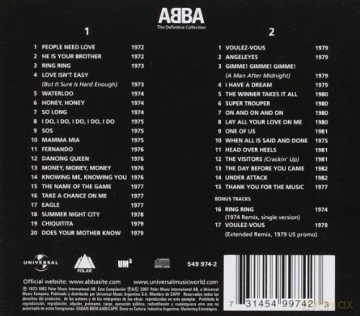 Abba: Definitive Collection [2CD]