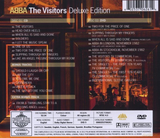 Abba: The Visitors [2CD]