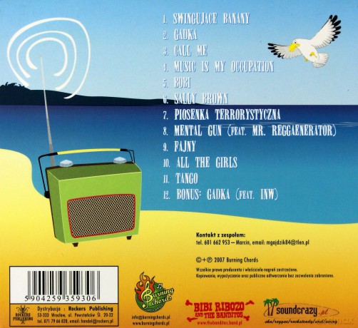 Bibi Ribozo And The Banditos: Swingujące banany (digipack) [CD]