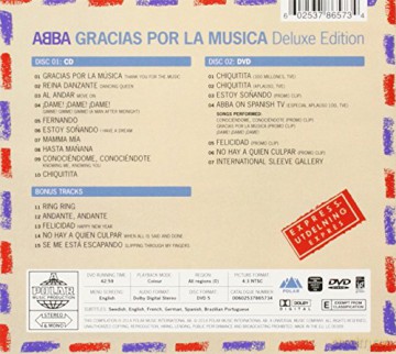 Abba: Gracias Por La Musica [2CD]