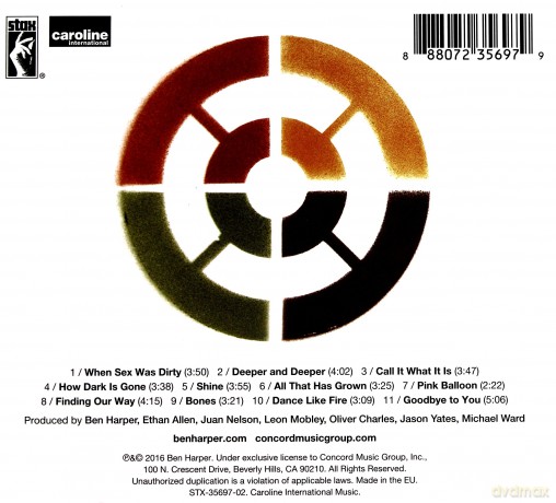 Ben Harper: Call It What It Is [CD]