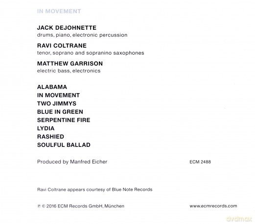 Jack Dejohnette: In Movement [CD]