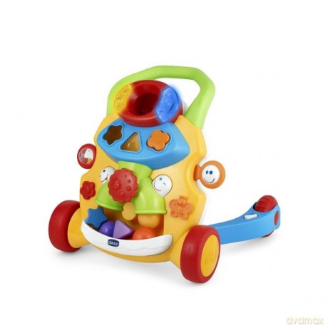 CHICCO Grający pchacz żółty
