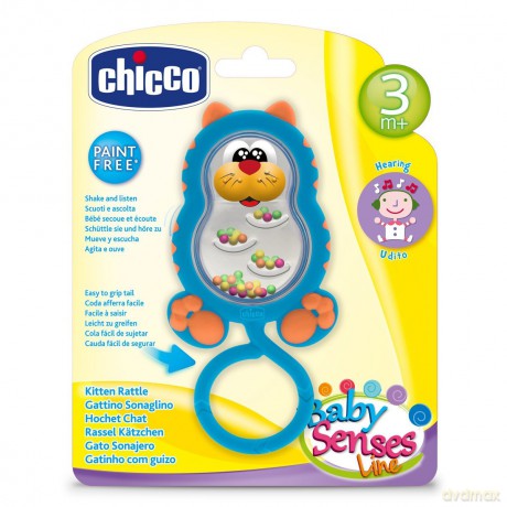 CHICCO Grzechotka Kotek