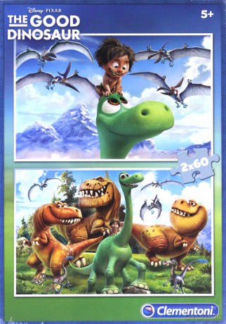 CLEMENTONI 2X60 el. SL Good Dinosaur [PUZZLE]