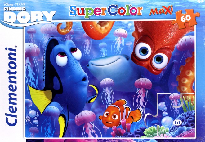 CLEMENTONI 60 el. MAXI Finding Dory [PUZZLE]