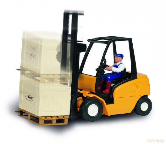DICKIE Wózek widłowy Cargo Master