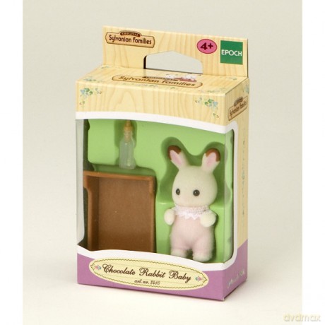 Sylvanian Families Dziecko królików czekoladowe uszka [FIGURKA]
