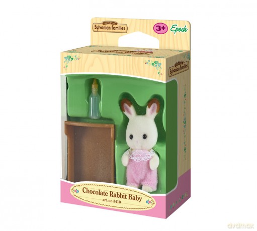 Sylvanian Families Dziecko królików czekoladowe uszka [FIGURKA]