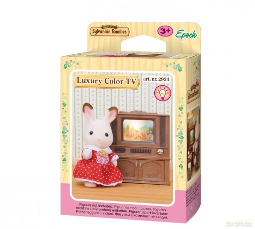 Sylvanian Families Luksusowy telewizor kolorowy [FIGURKA]