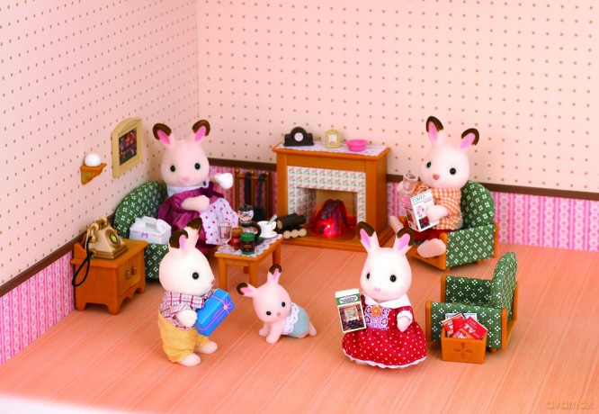 Sylvanian Families Luksusowy zestaw do salonu [FIGURKA]