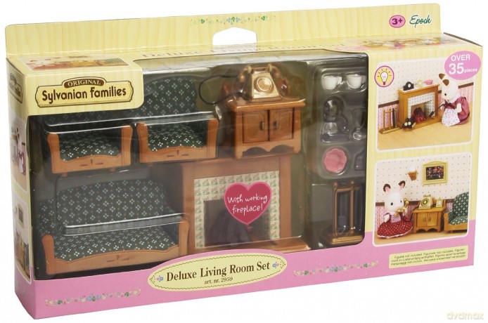 Sylvanian Families Luksusowy zestaw do salonu [FIGURKA]