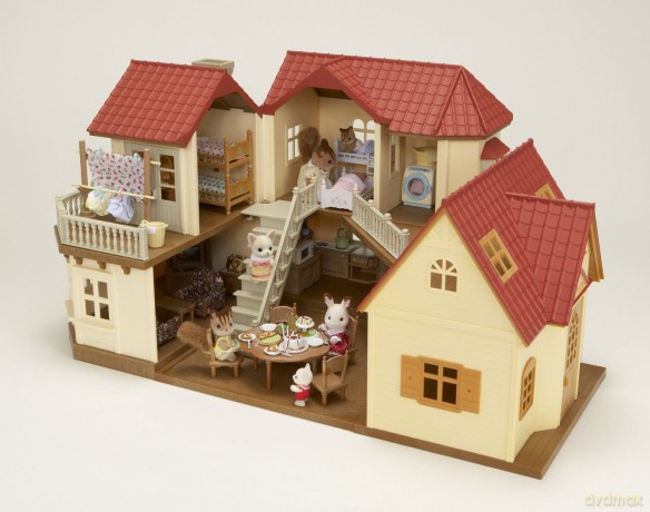Sylvanian Families Miejski domek z oświetleniem [FIGURKA]