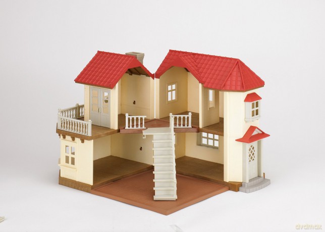 Sylvanian Families Miejski domek z oświetleniem [FIGURKA]