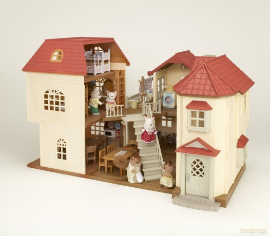 Sylvanian Families Miejski domek z oświetleniem [FIGURKA]