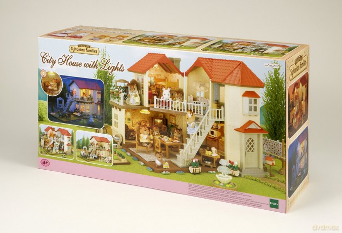 Sylvanian Families Miejski domek z oświetleniem [FIGURKA]