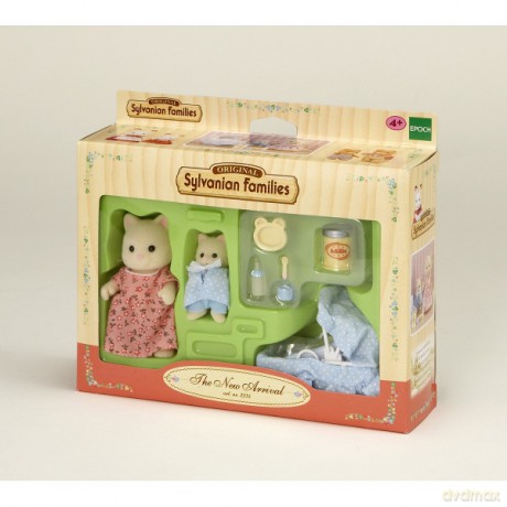 Sylvanian Families Noworodek z mamą i wyprawką [FIGURKA]