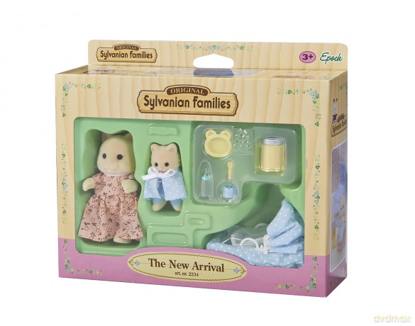 Sylvanian Families Noworodek z mamą i wyprawką [FIGURKA]