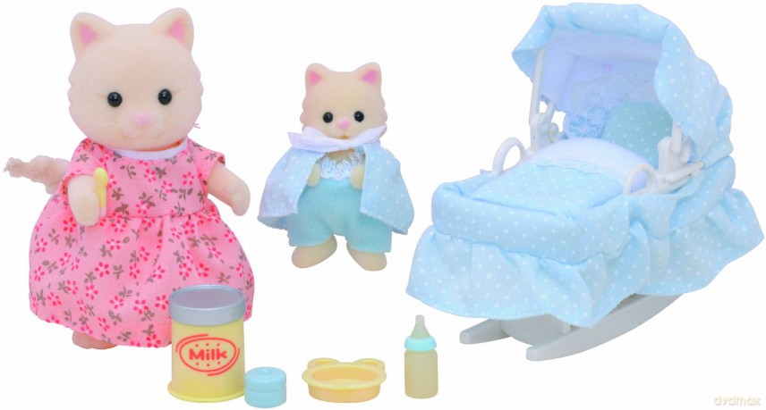 Sylvanian Families Noworodek z mamą i wyprawką [FIGURKA]