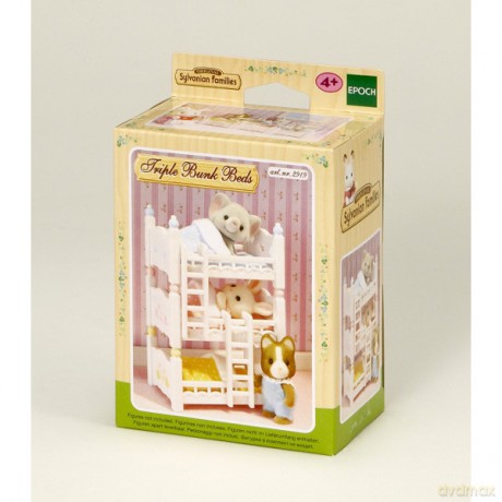 Sylvanian Families Potrójne łóżko piętrowe [FIGURKA]