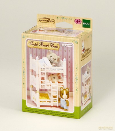 Sylvanian Families Potrójne łóżko piętrowe [FIGURKA]