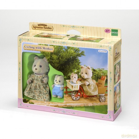 Sylvanian Families Przejażdżka rowerowa z mamą [FIGURKA]