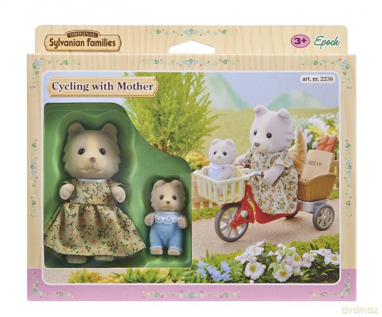 Sylvanian Families Przejażdżka rowerowa z mamą [FIGURKA]