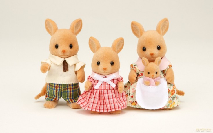 Sylvanian Families Rodzina kangurków [FIGURKA]