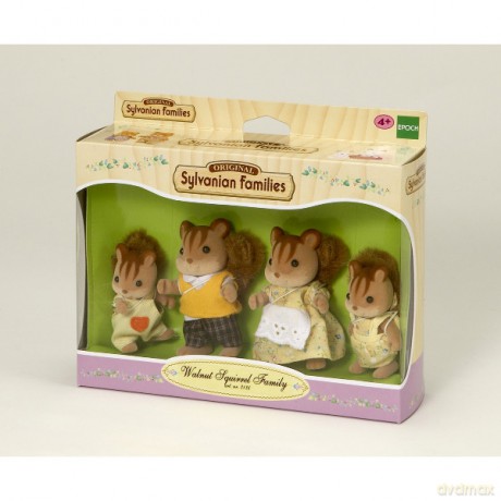 Sylvanian Families Rodzina wiewiórek [FIGURKA]