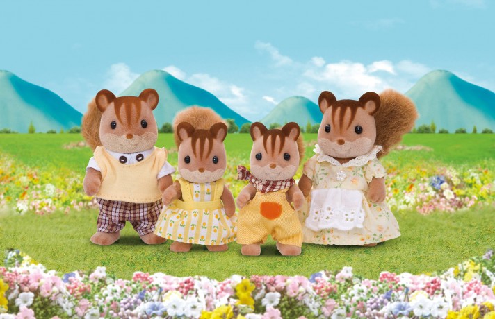 Sylvanian Families Rodzina wiewiórek [FIGURKA]