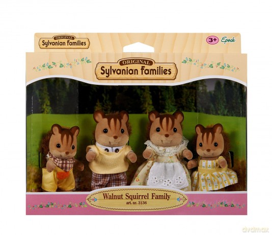 Sylvanian Families Rodzina wiewiórek [FIGURKA]