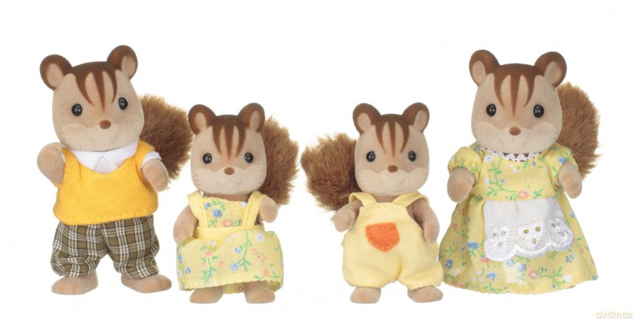 Sylvanian Families Rodzina wiewiórek [FIGURKA]