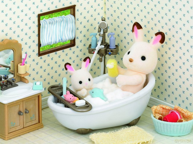 Sylvanian Families Zestaw do łazienki [FIGURKA]