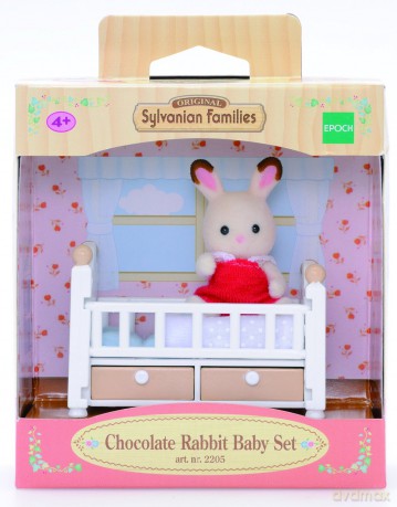 Sylvanian Families Zestaw z dzieckiem królików [FIGURKA]