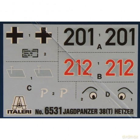 ITALERI Jagdpanzer 38t Hetzer