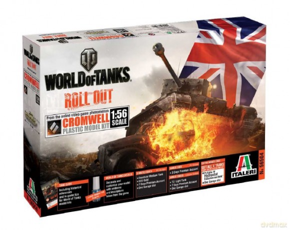 ITALERI WORLD OF TANKS Cromwell