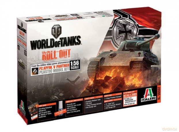 ITALERI WORLD OF TANKS Pz.Kpfw.V