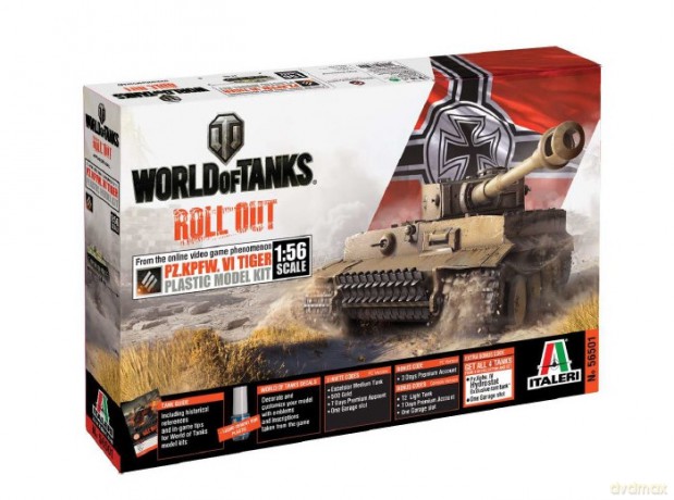 ITALERI WORLD OF TANKS Pz.Kpfw.VI
