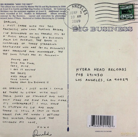Big Business: Mind The Drift (digipack) [CD]