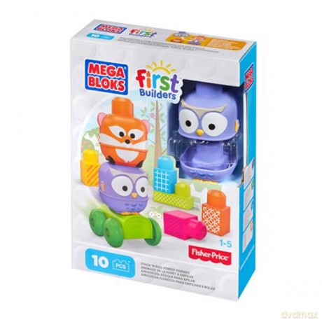 MEGA BLOKS First Builders Forest Friends Disc [KLOCKI]