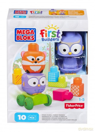 MEGA BLOKS First Builders Forest Friends Disc [KLOCKI]