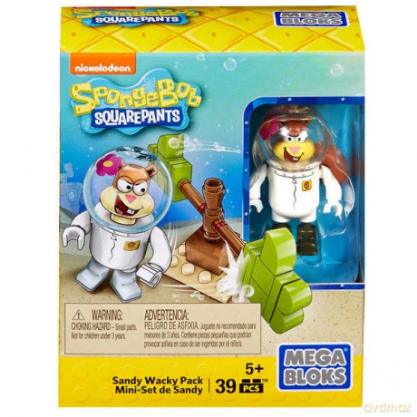 MEGA BLOKS SpongeBob Minizestaw, Sandy [KLOCKI]