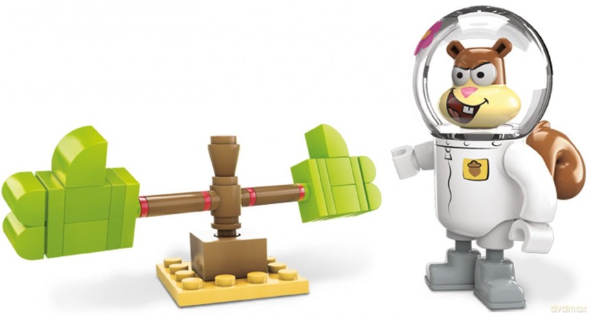 MEGA BLOKS SpongeBob Minizestaw, Sandy [KLOCKI]