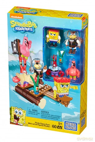 MEGA BLOKS SpongeBob Piraci [KLOCKI]