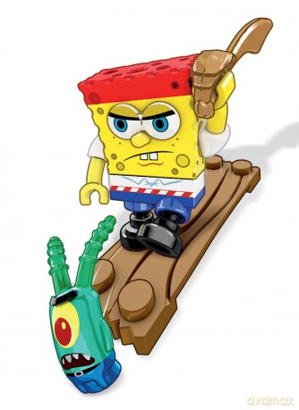 MEGA BLOKS SpongeBob Piraci [KLOCKI]