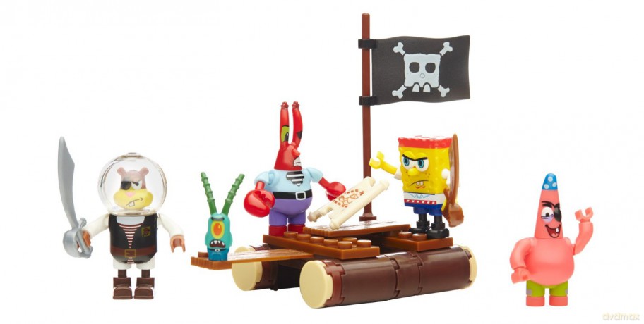 MEGA BLOKS SpongeBob Piraci [KLOCKI]