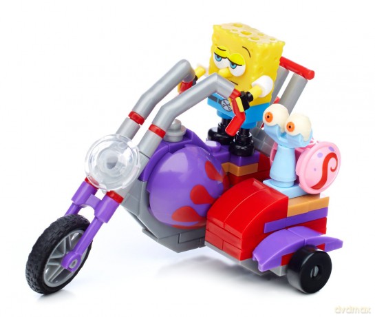 MEGA BLOKS SpongeBob Rajdowiec [KLOCKI]