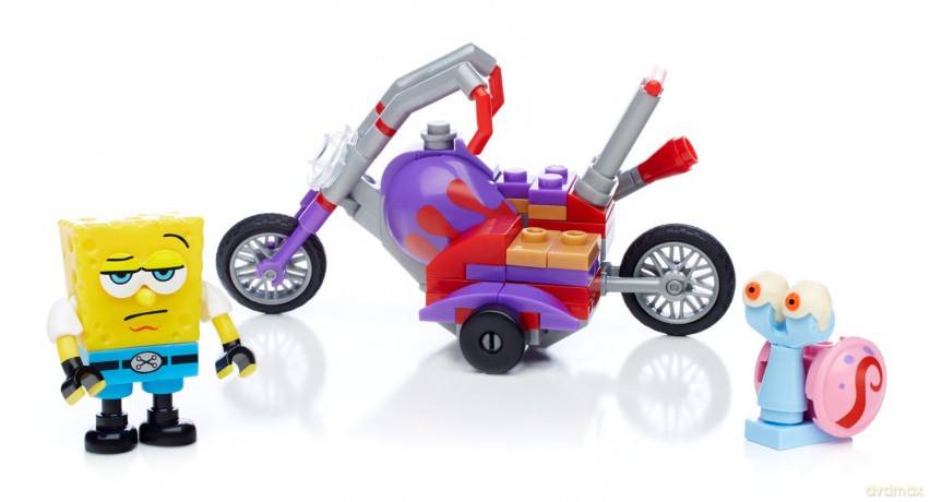 MEGA BLOKS SpongeBob Rajdowiec [KLOCKI]