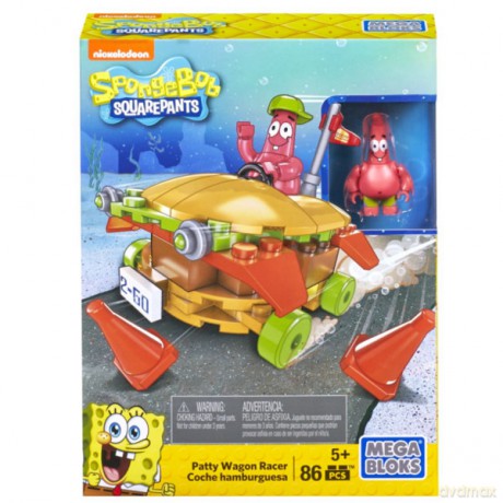 MEGA BLOKS SpongeBob, Rajdowiec Patryk [KLOCKI]