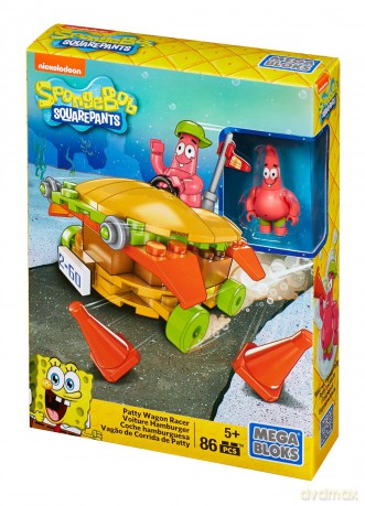 MEGA BLOKS SpongeBob, Rajdowiec Patryk [KLOCKI]